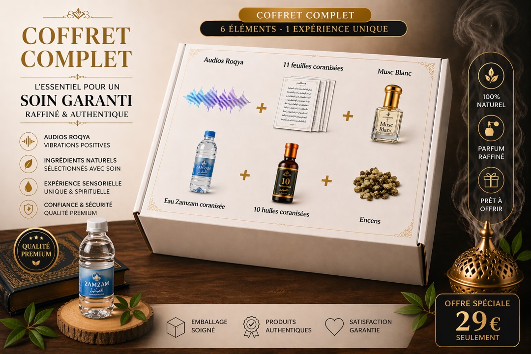 Kit de traitement Roqya complet en coffret